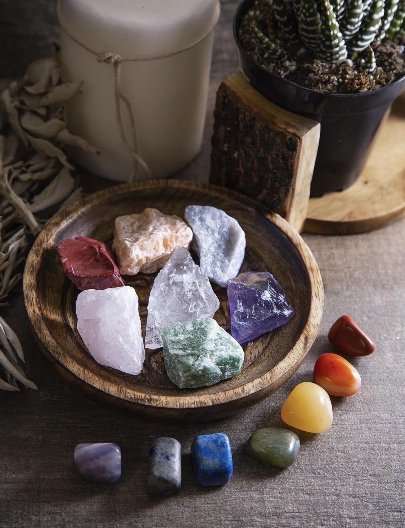 家居風水の水晶陣