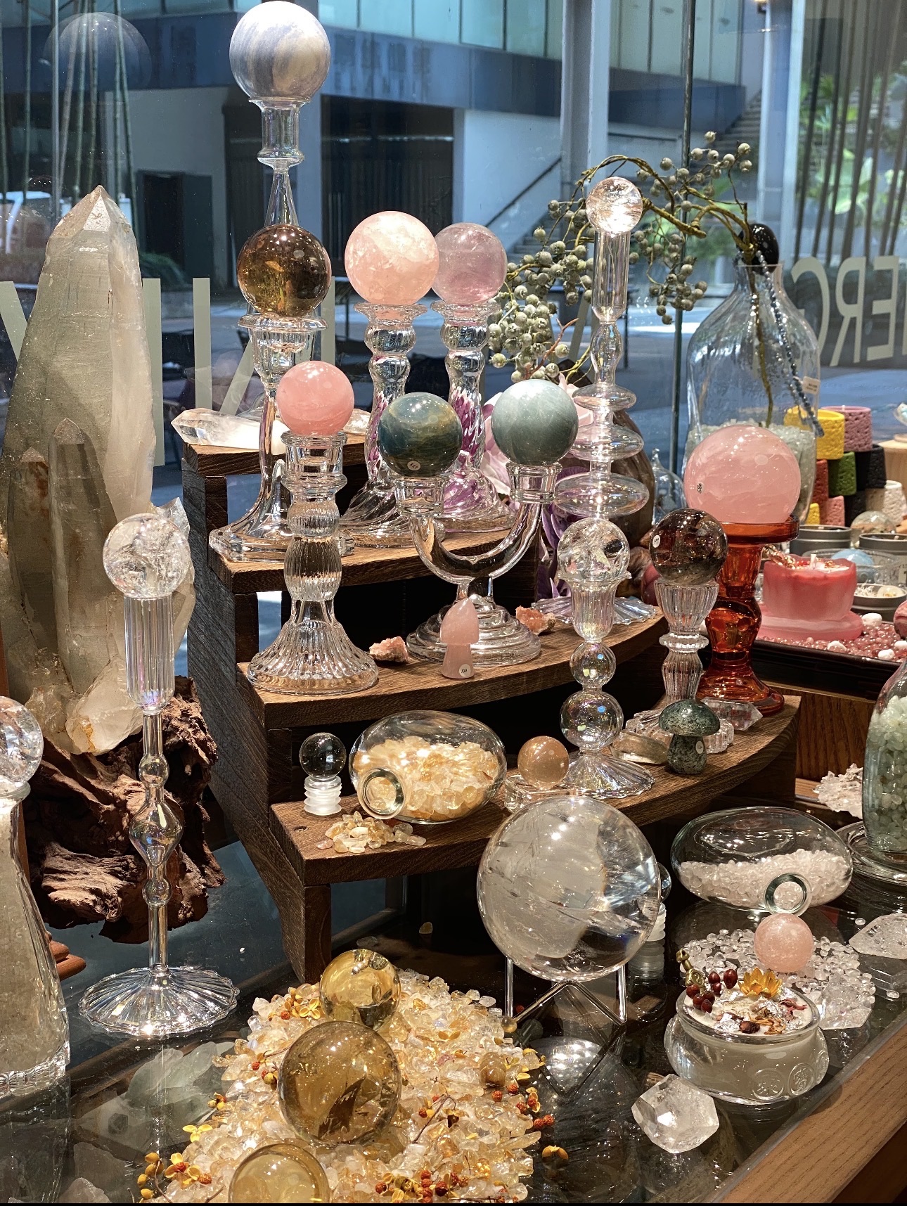 家居風水の水晶陣