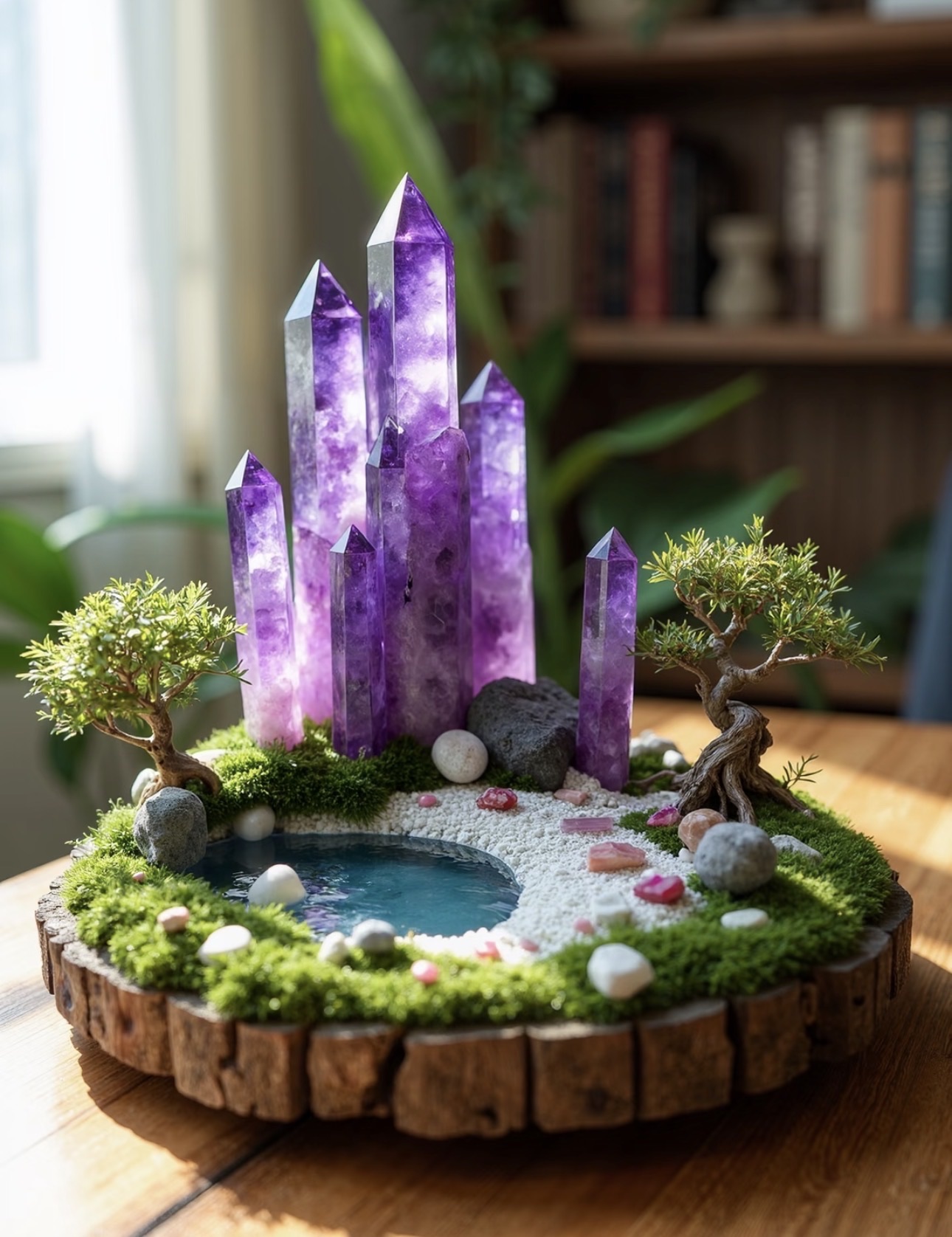 家居風水の水晶陣