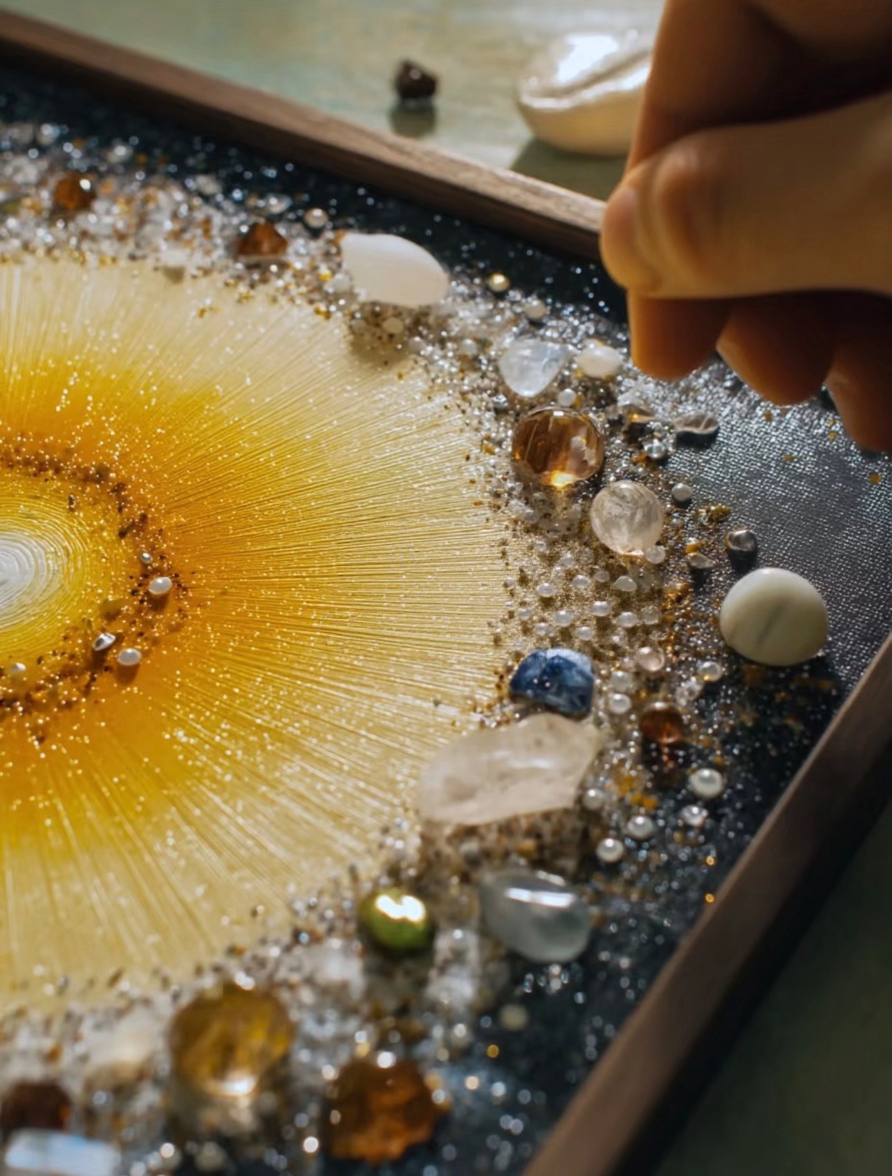 マンダラ水晶画ヒーリング