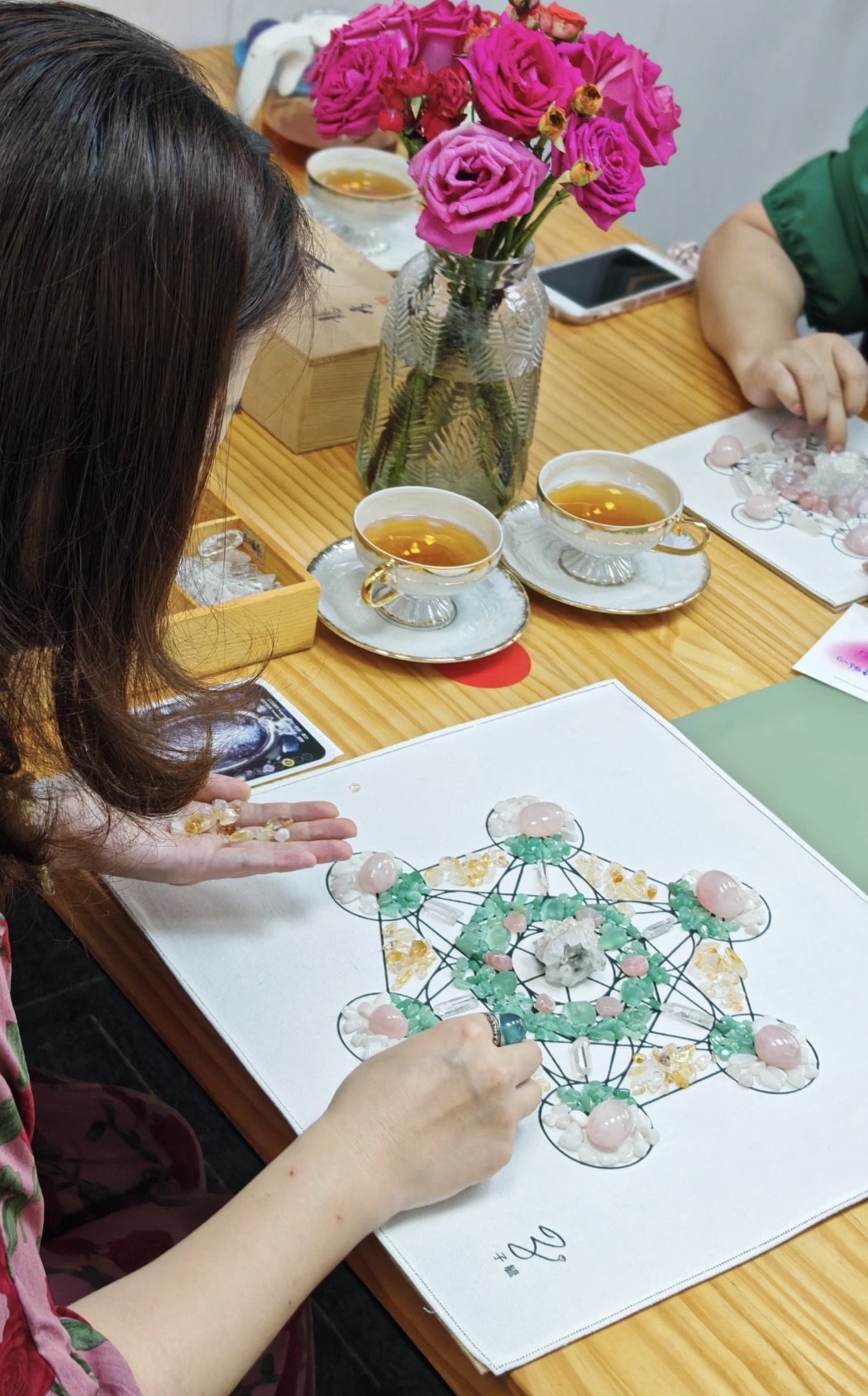 マンダラ水晶画ヒーリング